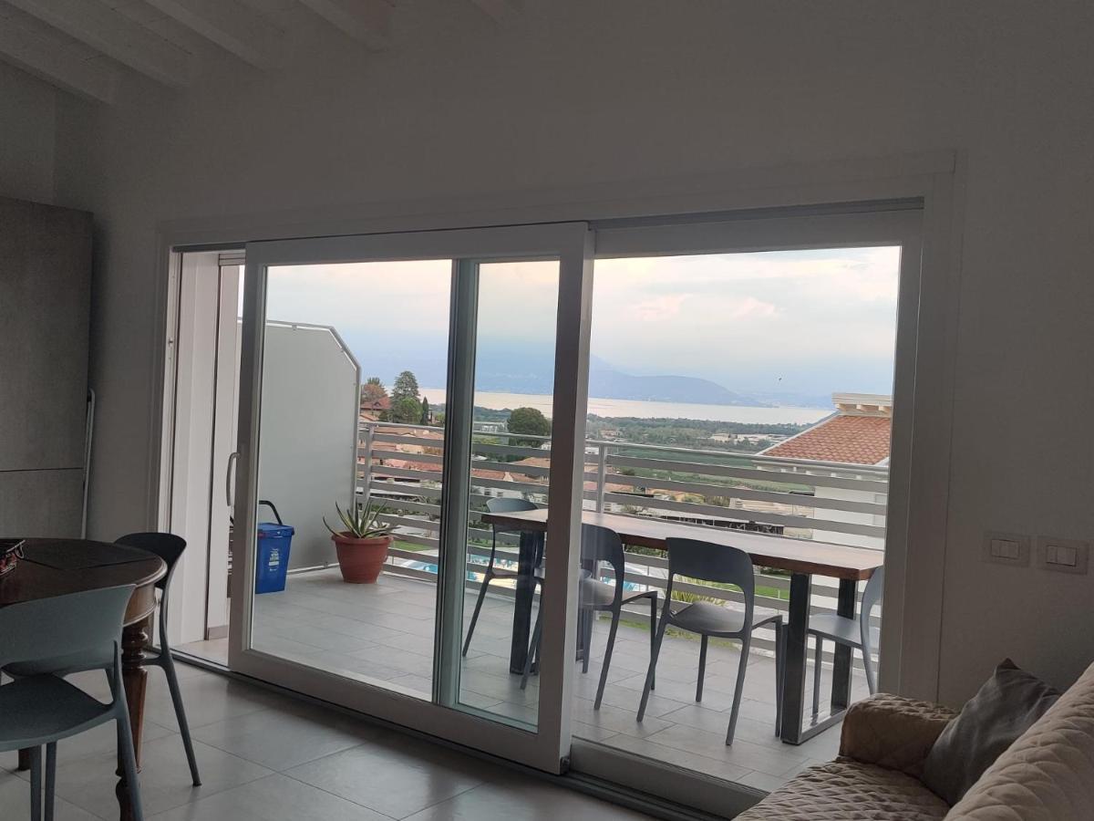 Bilocale In Residence Vista Lago Con Piscina Polpenazze del Garda Extérieur photo